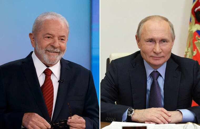 Путин поговорил с Лулой да Сильвой по телефону во время его визита в Москву